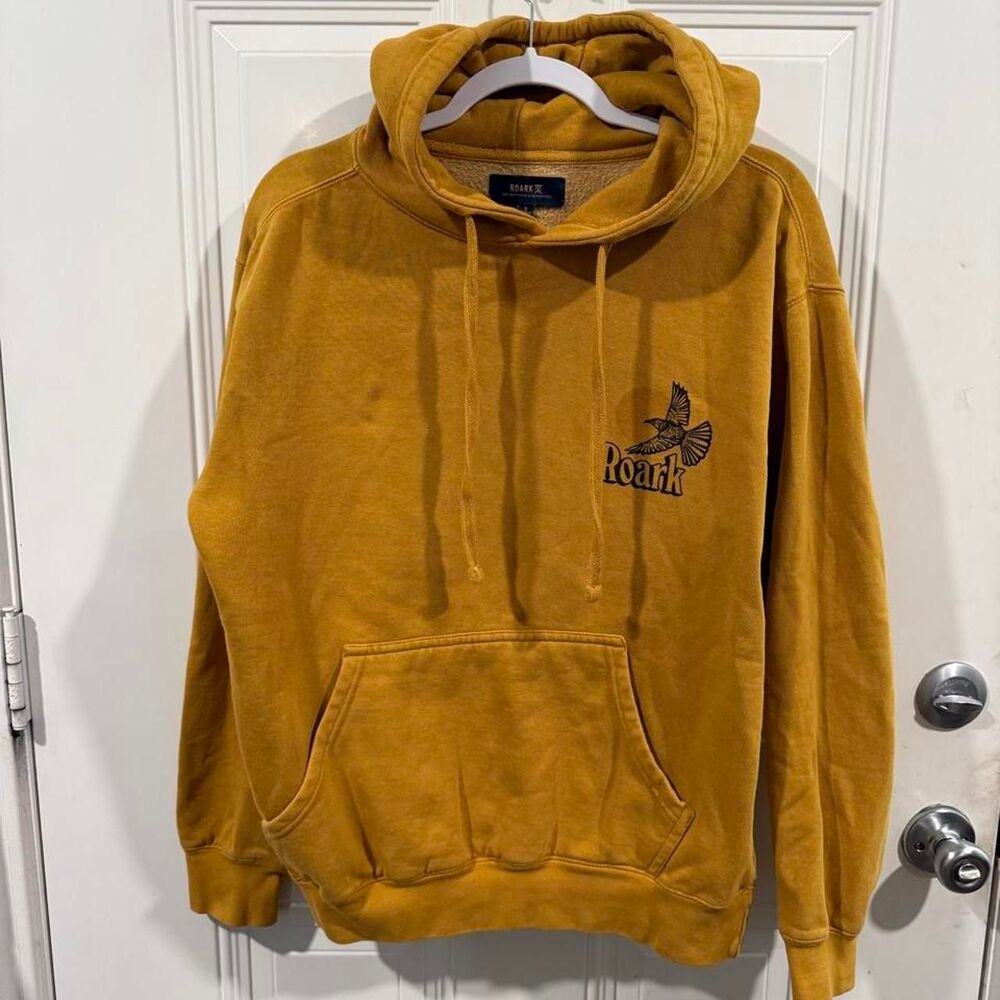 Roark Men's Yellow and Gold Hoodie